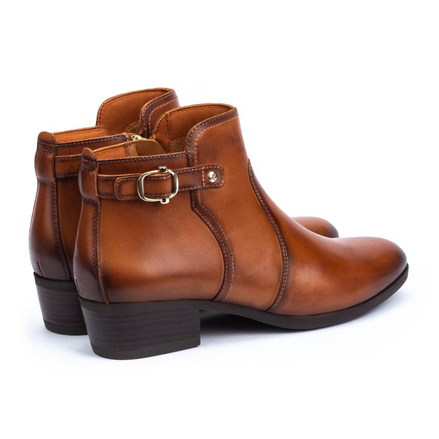 Women's Pikolinos DAROCA Ankle Boots Brown | NZ UQ52A73